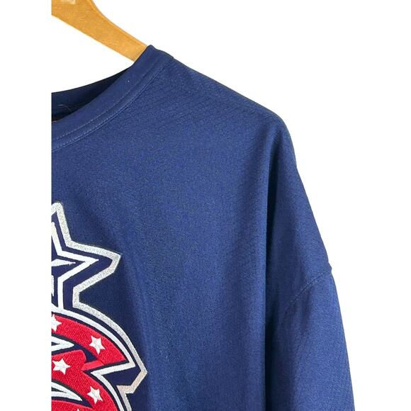 Columbus Blue Jackets Men’s Jersey Center Ice Embroidered NHL Navy Blue Size XXL - Picture 2 of 9